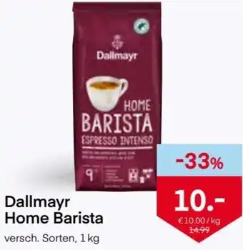 MPreis Dallmayr Home Barista 1 kg Angebot