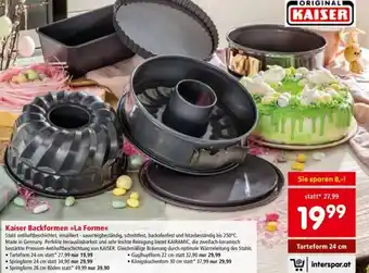 Interspar Kaiser Backformen Angebot