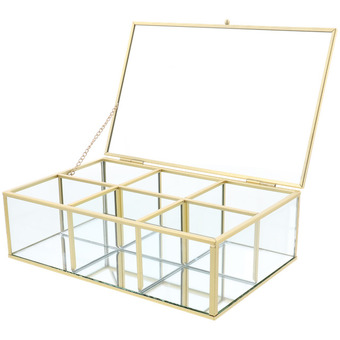 Action Aufbewahrungsbox aus glas mit spiegel Angebot