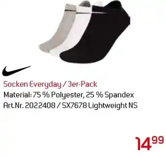 Sport 2000 Nike Socken Everyday/3er*Pack Angebot
