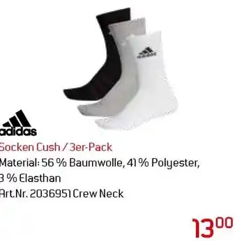 Adidas Socken Cush/3er-Pack