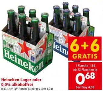 Interspar Heineken Large 0.33 liter Angebot