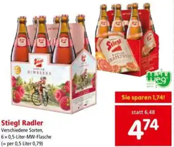 Interspar Stiegl Radler 0.5 Liter Angebot