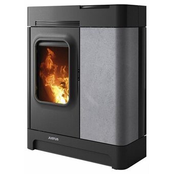 OBI Justus pelletofen canis xl speckstein 8 kw Angebot