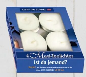 Spar Teelichter maxi Angebot