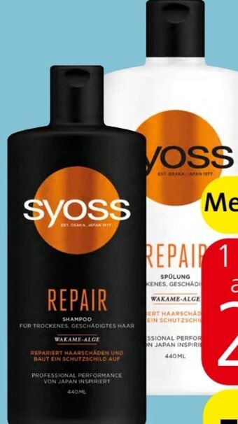 Spar Shampoo Angebot