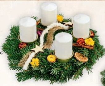 Billa Adventkranz natura Angebot