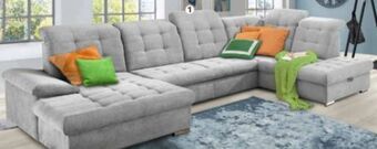 Polstermöbel Fischer Wohnlandschaft stoff Angebot