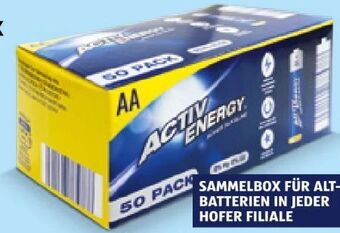 Hofer Batterien big box Angebot