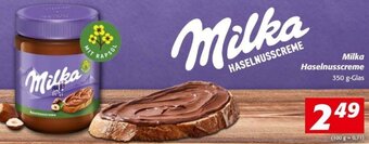Nah&Frisch Milka Haselnusscreme 350g Angebot