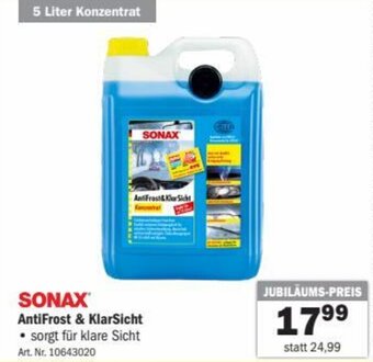 Forstinger Sonax AntiFrost & KlarSicht Angebot