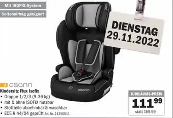 Forstinger Osann Kindersitz Flux Isofix Angebot