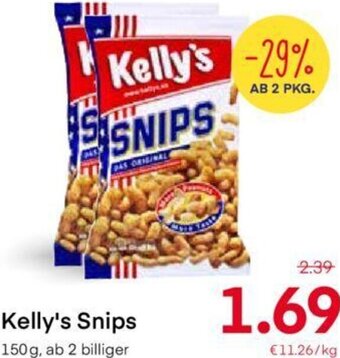 MPreis Kelly's Snips 150g Angebot