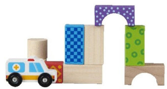 Action Mini Matters Holzbauklötze Angebot