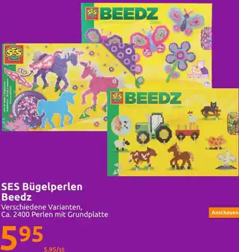 Action SES Bügelperlen Beedz Angebot