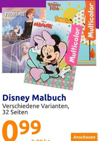 Action Disney Malbuch Angebot