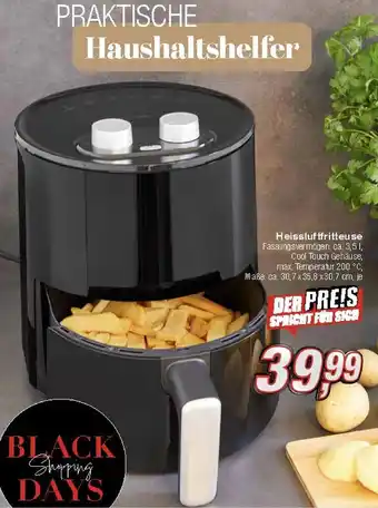 KiK Heissluftfritteuse 3,5l Angebot