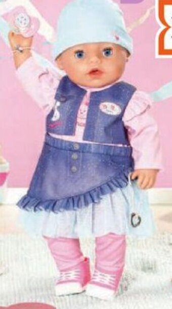 Müller Baby Born "Jeans Girl" Puppe Angebot