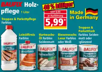 Norma Baufix Holzpflege 1Liter Angebot