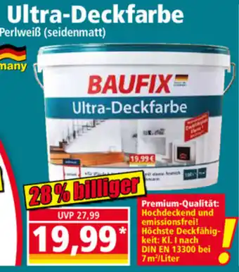 Norma Baufix Ultra-Deckfarbe Angebot
