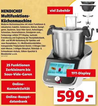 Liebmarkt Hendichef Multifunktions-Küchenmaschine Angebot