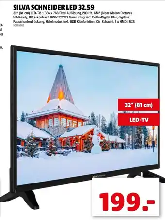Liebmarkt Silva Schneider Led 32.59 32" Angebot
