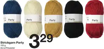 Zeeman Strickgarn Party 100 g Angebot