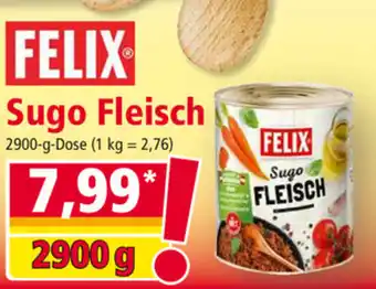 Norma Sugo Fleisch 2900g Angebot