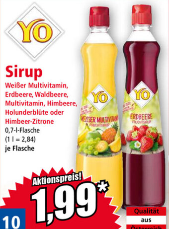 Norma Sirup Angebot