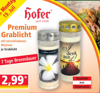 Norma Premium Grablicht Angebot