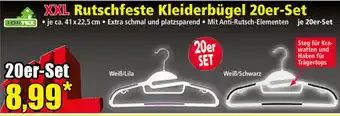 Norma XXL Rutschfeste Kleiderbügel 20er-Set Angebot