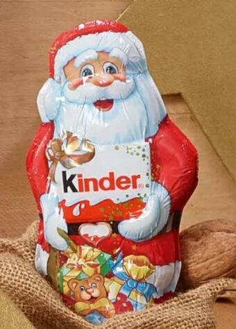 Spar Kinder schokolade weihnachtsmann Angebot