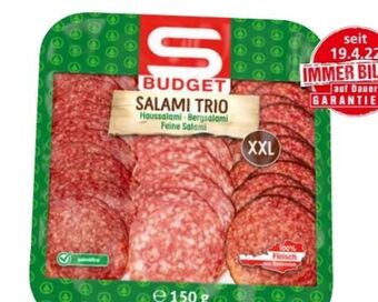 Spar Salami trio Angebot