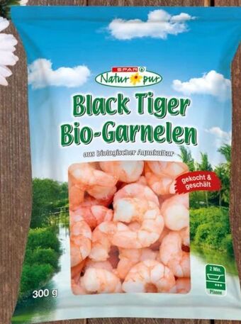 Spar Bio-black tiger garnelen Angebot
