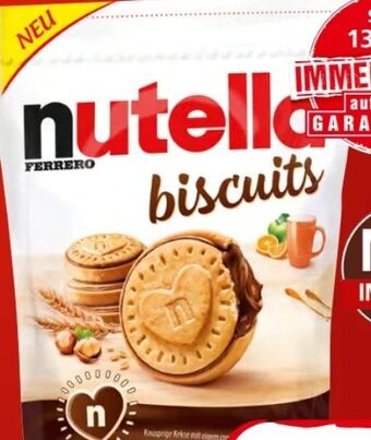 Spar Nutella biscuits Angebot