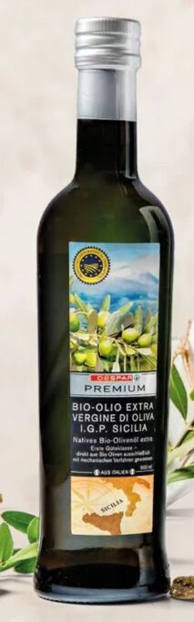 Interspar Bio olio‘d oliva di sicilia Angebot