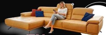 Polstermöbel Fischer Ecksofa leder Angebot