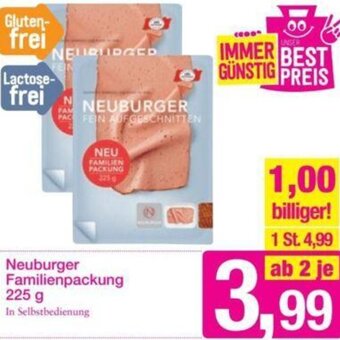 Sutterlüty Neuburger Familienpackung 225 g Angebot