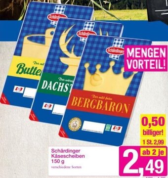 Sutterlüty Schärdinger Käsescheiben 150 g Angebot