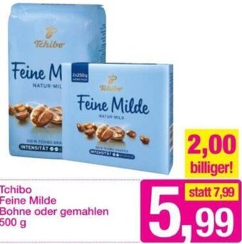 Sutterlüty Tchibo Feine Milde Bohne oder Gemahlen 500 g Angebot