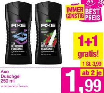 Sutterlüty Axe Duschgel 250 ml Angebot