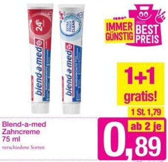 Sutterlüty Blend-a-med Zahncreme 75 ml Angebot