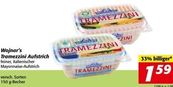 Nah&Frisch Wojnar's Tramezzini Aufstrich 150 g Angebot