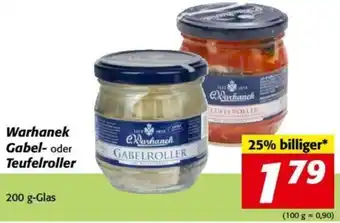 Nah&Frisch Warhanek Gabel-oder Teufelroller 200 g Angebot