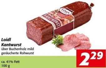 Nah&Frisch Loidl Kantwurst 100 g Angebot