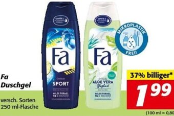 Nah&Frisch Fa Duschgel 250 ml Angebot