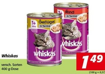 Nah&Frisch Whiskas 400 g Angebot