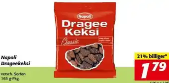 Nah&Frisch Napoli Drageekeksi 165 g Angebot