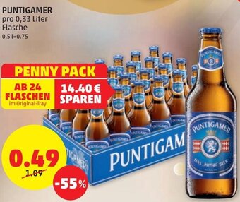 PENNY Puntigamer 0,33 Liter Angebot