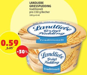 PENNY Landliebe Griesspudding 150 g Angebot